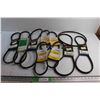 Image 1 : (10) Assorted Drive Belts - MBL, Browning and Three Five