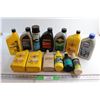 Image 1 : (13) Assorted Automotive Liquids - 5W30, 10W30 Motor Oil, Transmission and Brake Fluids