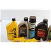 Image 2 : (13) Assorted Automotive Liquids - 5W30, 10W30 Motor Oil, Transmission and Brake Fluids