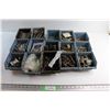 Image 1 : (16) Plastic Trays and Assorted Hardware - Nails, Bolts and Misc.