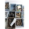 Image 3 : (16) Plastic Trays and Assorted Hardware - Nails, Bolts and Misc.