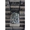 Image 7 : (8) Plastic Trays, Multi Tool Drawer and Assorted Hardware