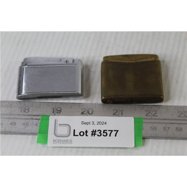 (2) Vintage Lighters - Bentley - Fisher Falcon