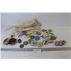 Image 1 : Button Pins - Tin of Rocks - Virgin Cards
