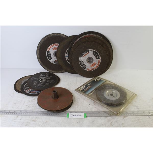 6" Wire Wheel - Assorted Cut-Off Disks (1" center)