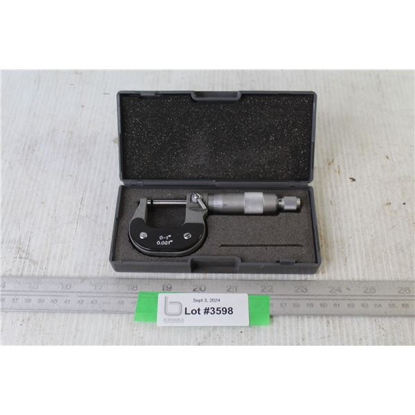 Micrometer in Case