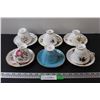 Image 1 : (6) Tea Cup Sets: Royal Albert, Regency, Windsor, Misc.