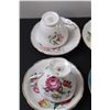 Image 2 : (6) Tea Cup Sets: Royal Albert, Regency, Windsor, Misc.