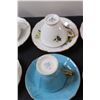 Image 3 : (6) Tea Cup Sets: Royal Albert, Regency, Windsor, Misc.