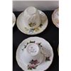 Image 3 : (6) Tea Cup Sets: Royal Albert, Duchess, Sutherland, Misc.
