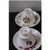 Image 2 : (6) Tea Cup Sets: Windsor, Delphine, Royal Vale, Misc.