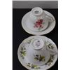 Image 2 : (6) Tea Cup Sets: Royal Vale, Staffordshire, Misc.