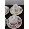 Image 4 : (6) Tea Cup Sets: Royal Vale, Staffordshire, Misc.