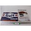 Image 1 : (2) Metal Signs: Esso & Gulf
