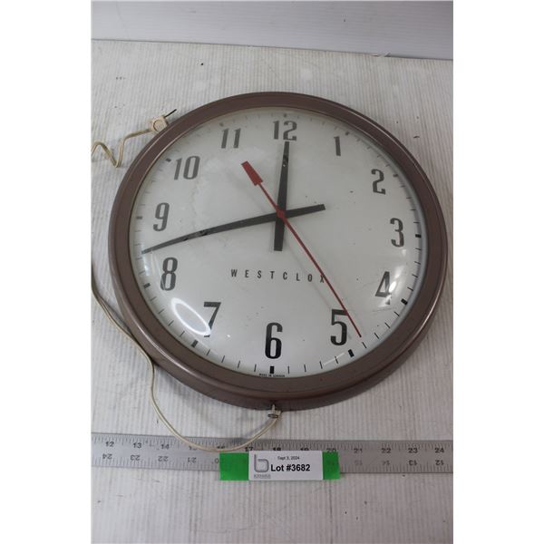 Westclox Electric Cord Clock - Tested Works