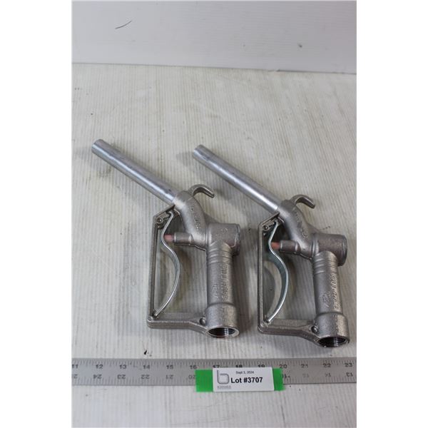(2) Fill-Rite Gas Pump Nozzles