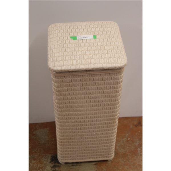 * Wicker Laundry Hamper - 12" x 12" x 26" High