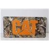 Image 2 : (2) CAT License Plat Metal Signs - 12" x 6"