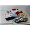 Image 1 : Assorted Fabric and Tablecloths, Ribbon, Assorted Clothing Items, Domcord