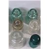 Image 4 : (15) Glass Insulators, (20) Railway Lamp Chimneys