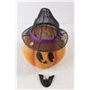 Image 4 : Fishnet Mesh Wire Witch Hat, Pumpkin Fishnet Mesh Wire