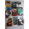 Image 3 : Nylon Bags, (3) Assorted Tapes, Analog Multimeter and Assorted Items