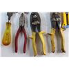 Image 8 : (5) File Tools, Wire Stripper, Adjustable Wrench and Assorted Tools