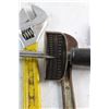 Image 4 : Torque Wrench, (4) Crescent Wrenches and (3) Mastercraft Adjustable Wrenches
