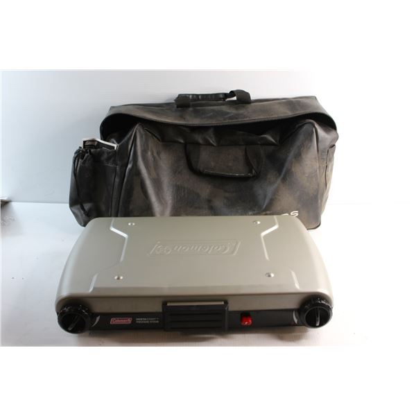 Coleman Instastart Propane Stove with Case - Tested