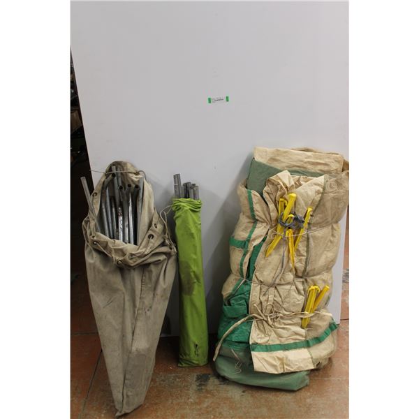 *(2) Bags Of Tent Pegs, Tent