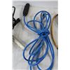 Image 4 : (3) Extension Cords, Trouble Light