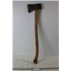 Image 1 : Tree Chopping Axe - 28" High 4" Blade