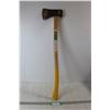 Image 1 : Yardworks Genuine Hickory 36" Handle Chopping Axe 5" Handle
