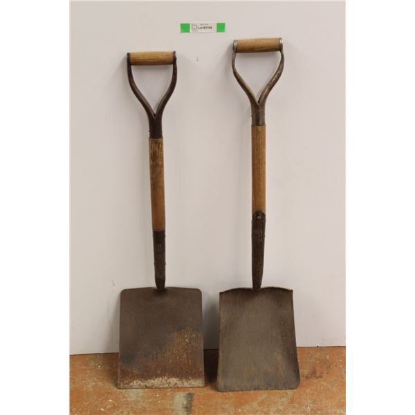 (2) Square Shovels
