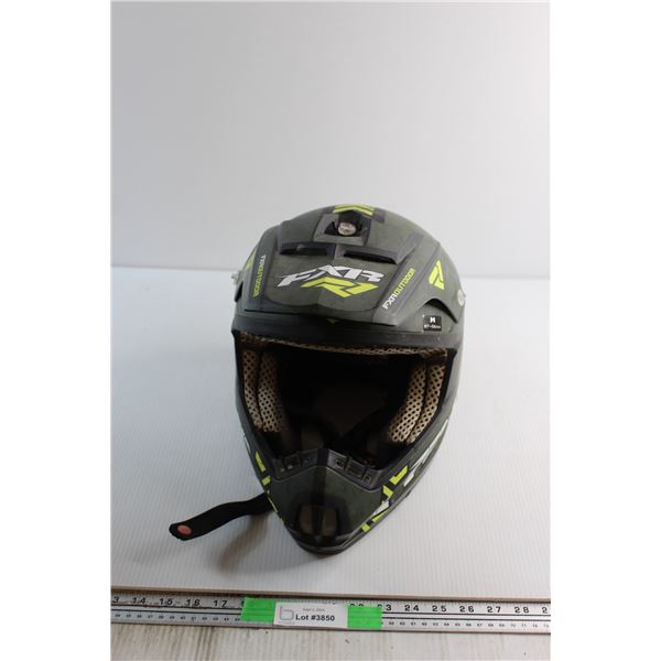 FXR Torque Dot Dirt Bike Helmet - Size M