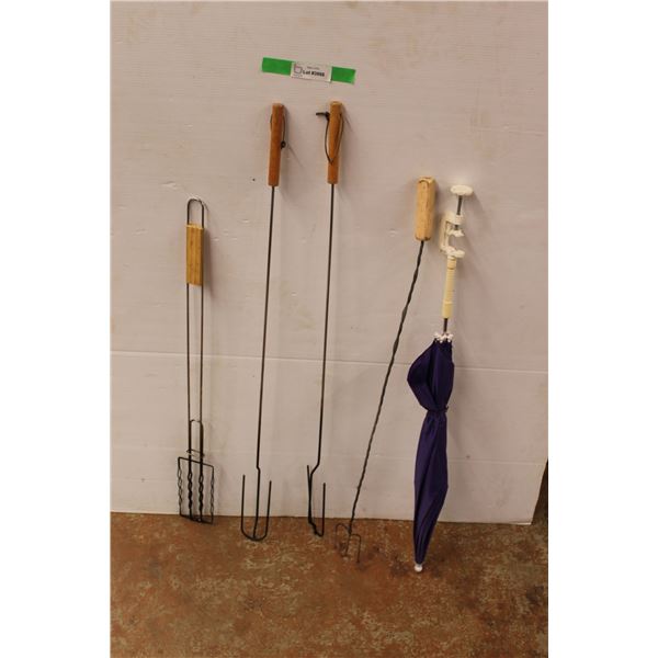 *(4) Wiener Sticks and an Umbrella