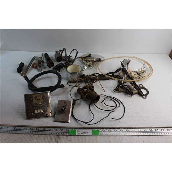 Chain, Lock, Tape and Assorted Hardware