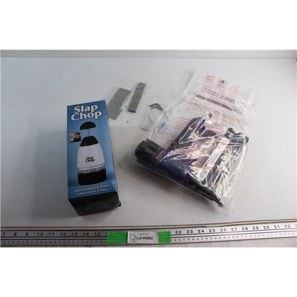 2'' 2 in 1 Brad Nailer/ Stapler Kit and Slap Chop