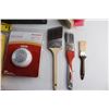 Image 2 : Assorted Painting Supplies, Motomaster Emergency Car Starter and Honeywell Thermostat