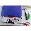 Image 2 : Fiskars ScrapBoss Art Board, Safety Glasses, Assorted Tools and Assorted Items