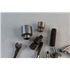 Image 2 : Assorted Wrenches, Wrench Heads and Sockets