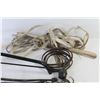 Image 4 : (8) Rubber Tarp Straps - Metal Strap - Straps - Extention Cord - Brush