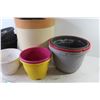 Image 4 : Assorted Plastic Plant Pots