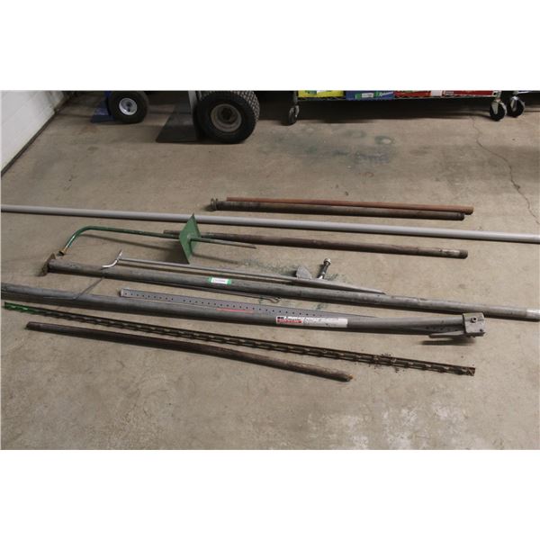 *Support Pipes - Snow Fence Post - Tree Water Attachment