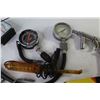 Image 3 : Dwell Tachometer Tester - Air Nozzle - (2) Compression Gauges - Misc. Automotive Hardware