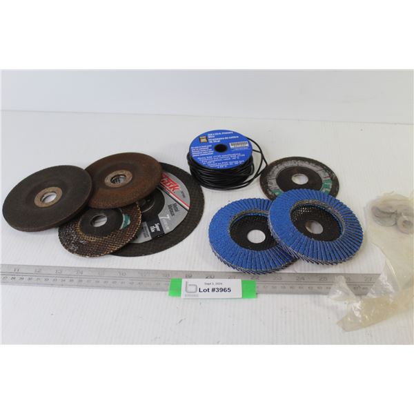 Grinding Disks - Flapper Disks - 16G Primary Wire - Cutting Disk