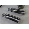 Image 3 : Pair of Motorcycle Foot Pegs - Footpeg Rubber - 15/8 Socket