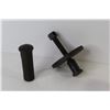 Image 4 : Pair of Motorcycle Foot Pegs - Footpeg Rubber - 15/8 Socket
