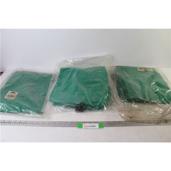 (3) Condor Bibbed Rain Pants (Size LG)