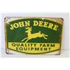 Image 3 : (2) Tin Signs - Ford - John Deere (8" x 113/4")